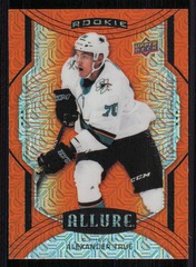 2020-21 Upper Deck Allure Orange Slice Alexander True RC #107 Sharks